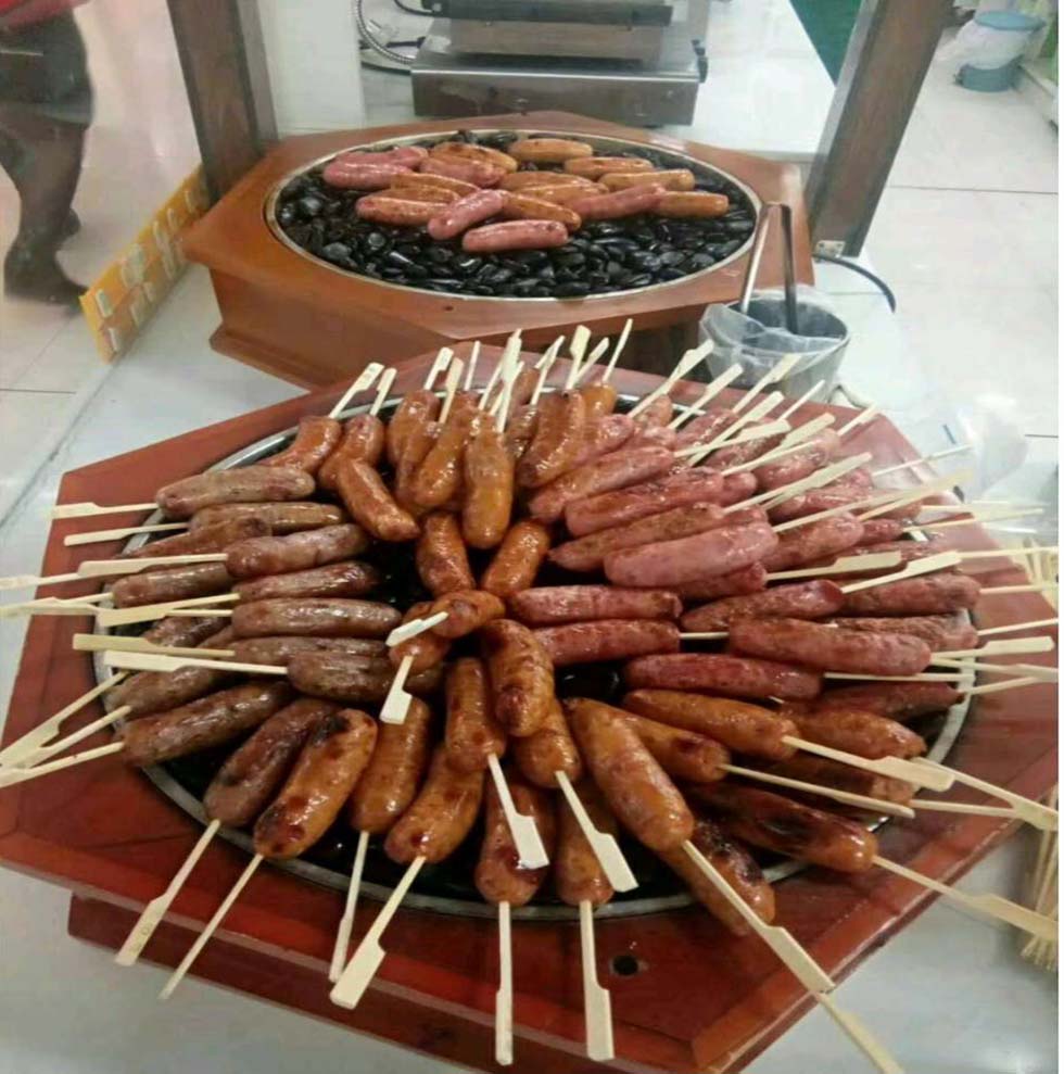 漢伯尅石鍋烤腸在廣(guang)州萬勝廣場倍受歡(huan)迎