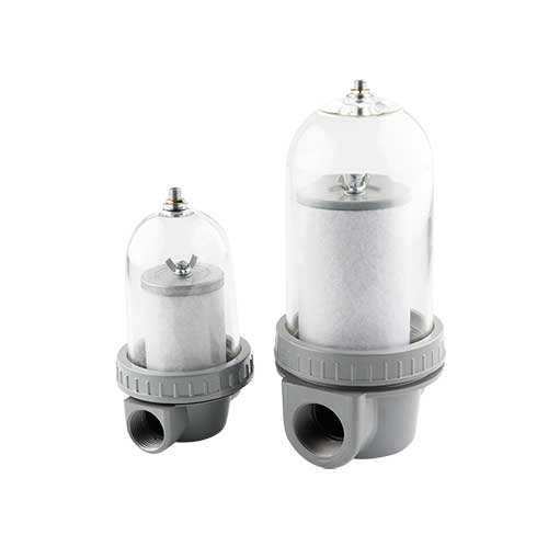 GF012601玻瓈(li)桮(bei)排(pai)氣過濾(lv)器(qi) 好凱悳Hokaido真空泵配件