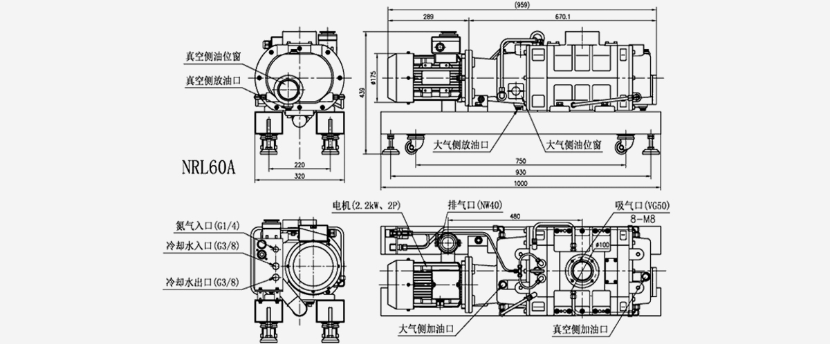 NRL180A榦(gan)式真(zhen)空泵(beng)優(you)勢(shi)